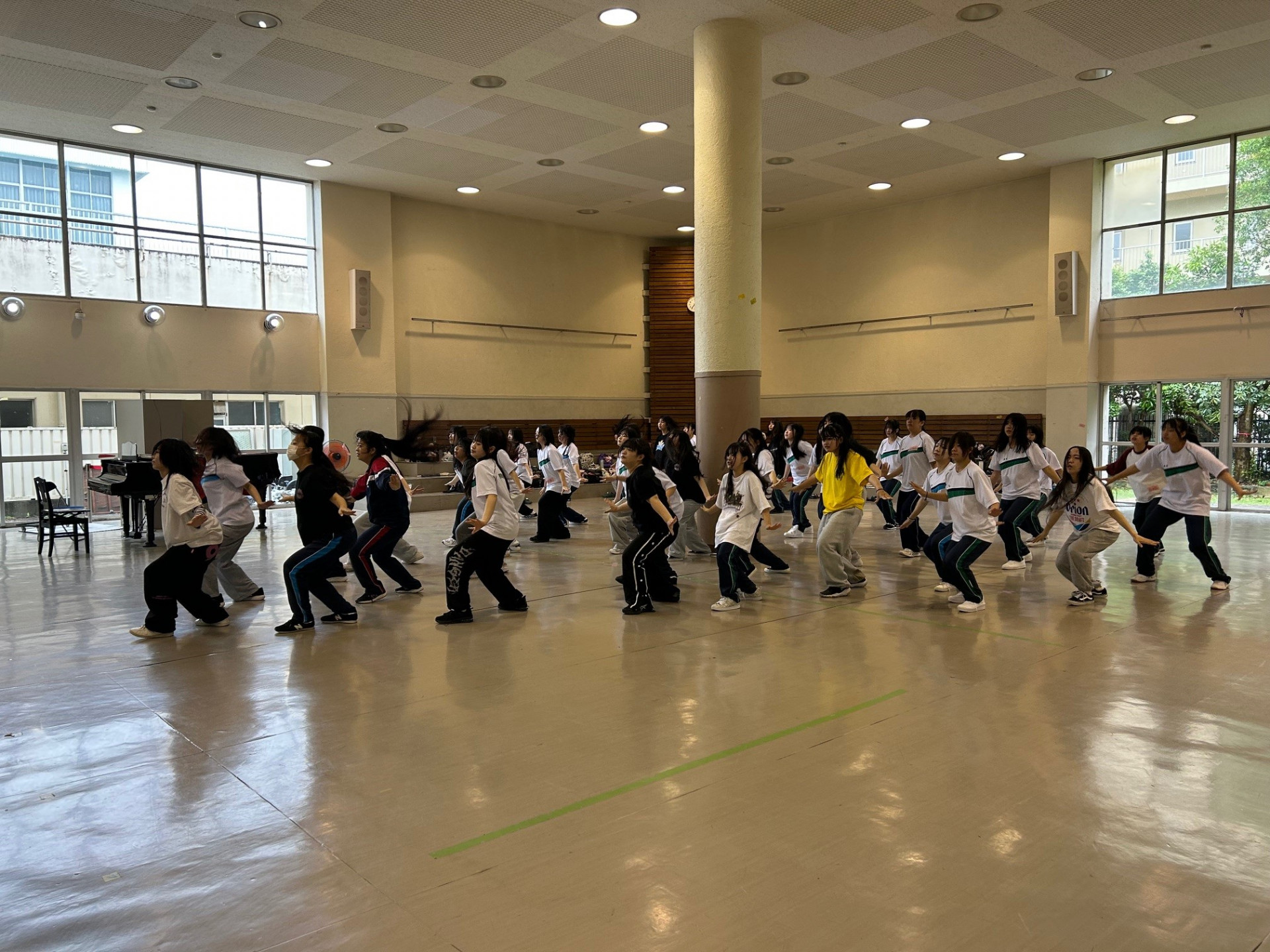 ダンス部　全体錬